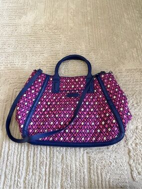 Vera Bradley Katalina Pink Diamonds Crossbody Bag